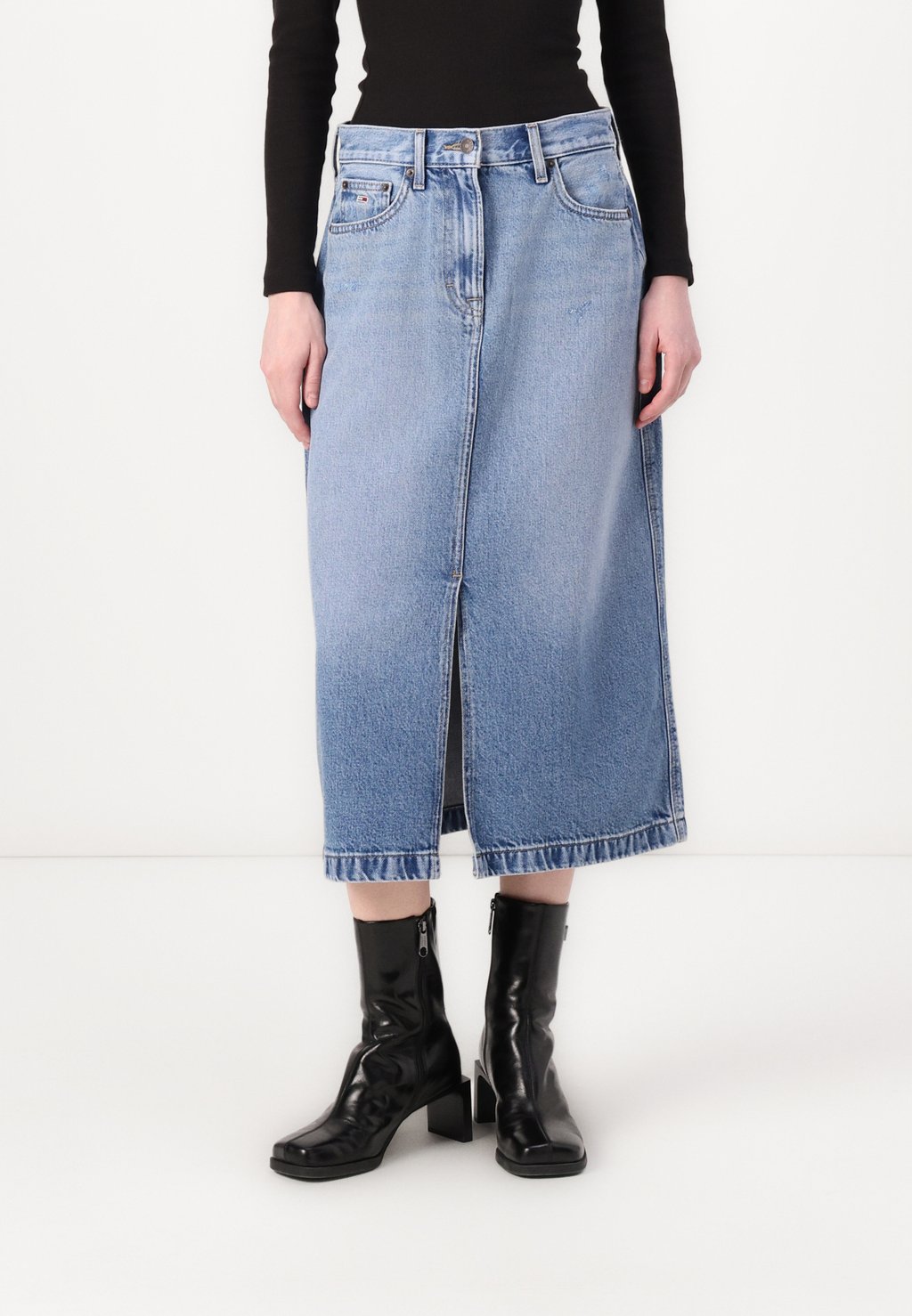 

Джинсовая юбка CLAIRE MIDI SKIRT Tommy Jeans, деним