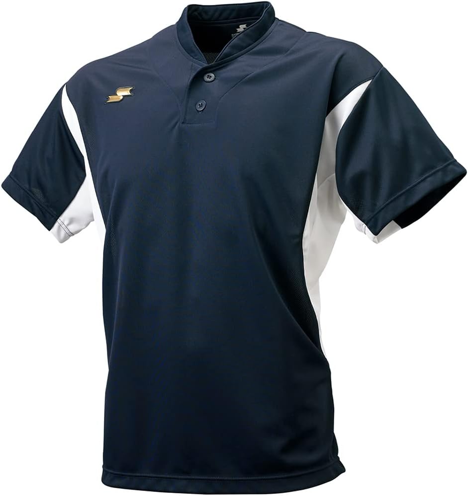 

Мужская бейсбольная футболка SSK BT2280, темно-синий/белый