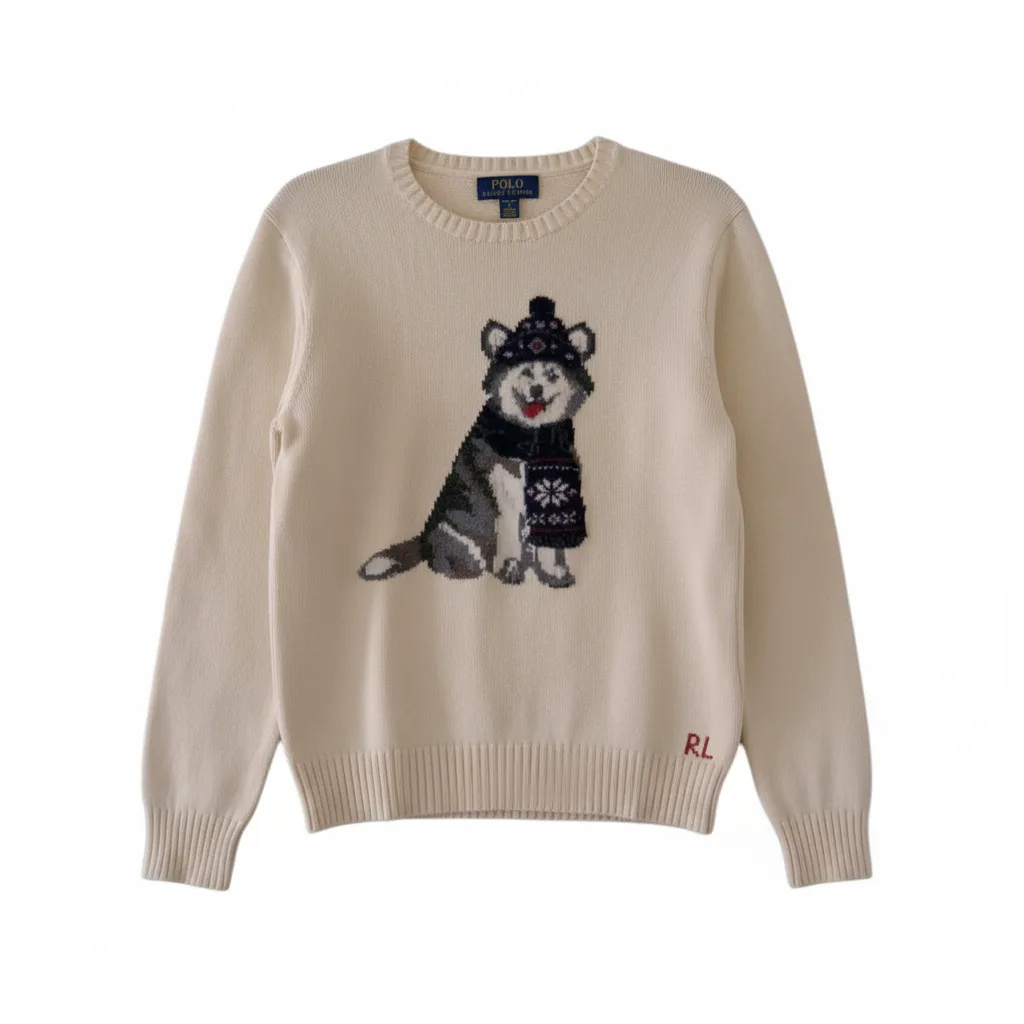 Детский свитер Polo Ralph Lauren, экрю