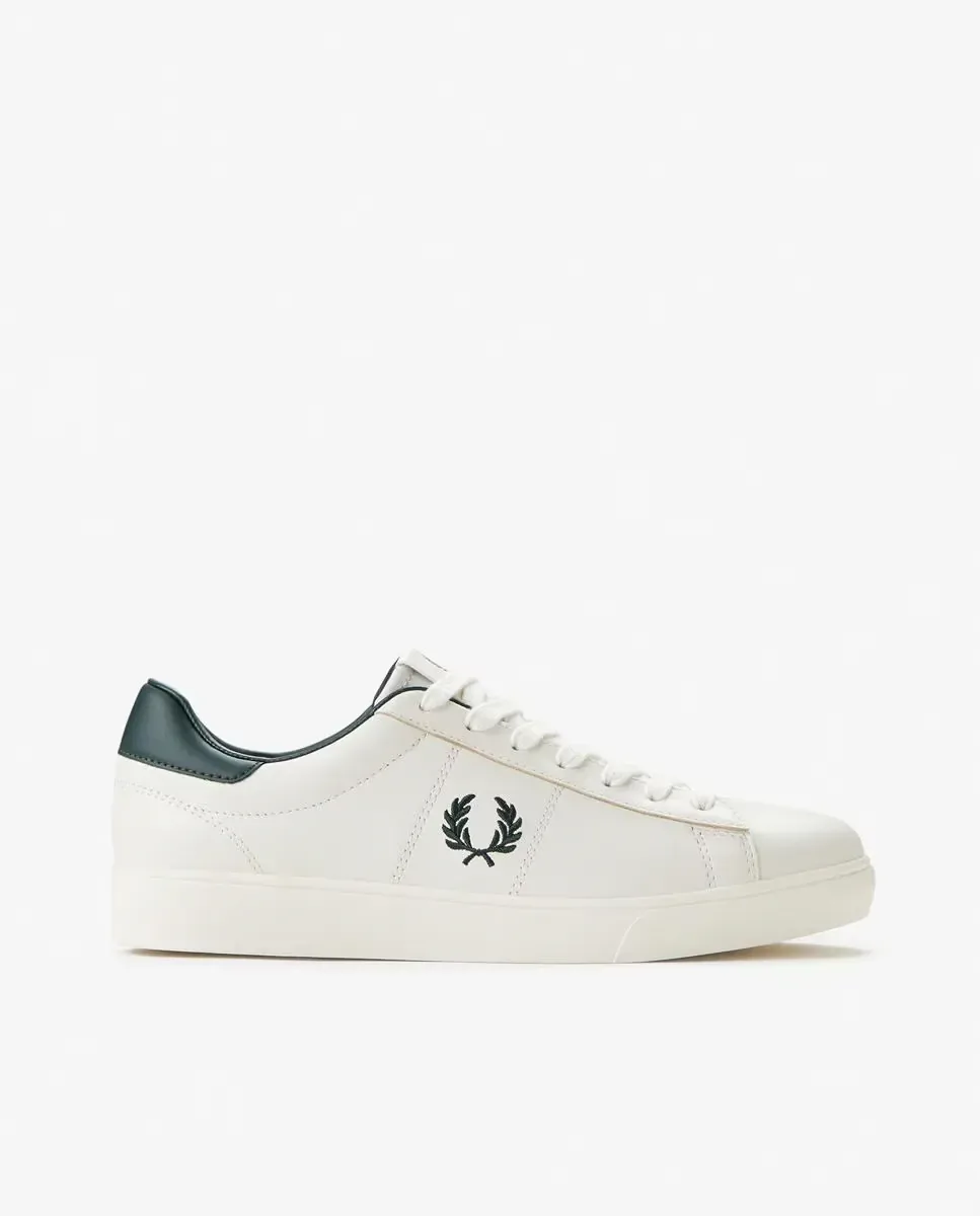 Мужские спортивные кроссовки Spencer с логотипом и шнурками Fred Perry, Porcelana
