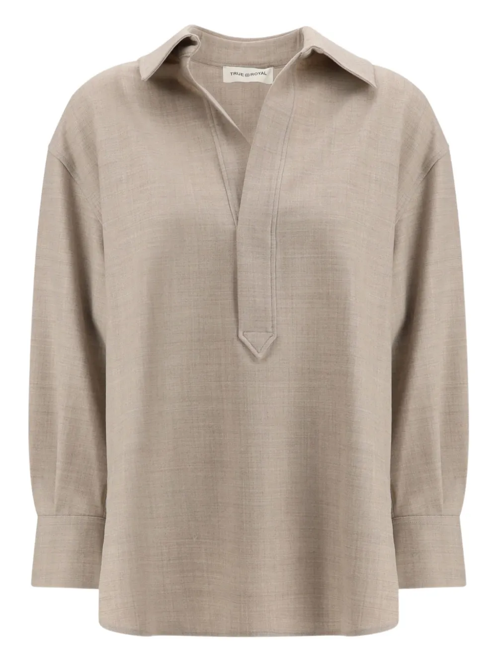 

Рубашка со вставками True Royal, нейтральный