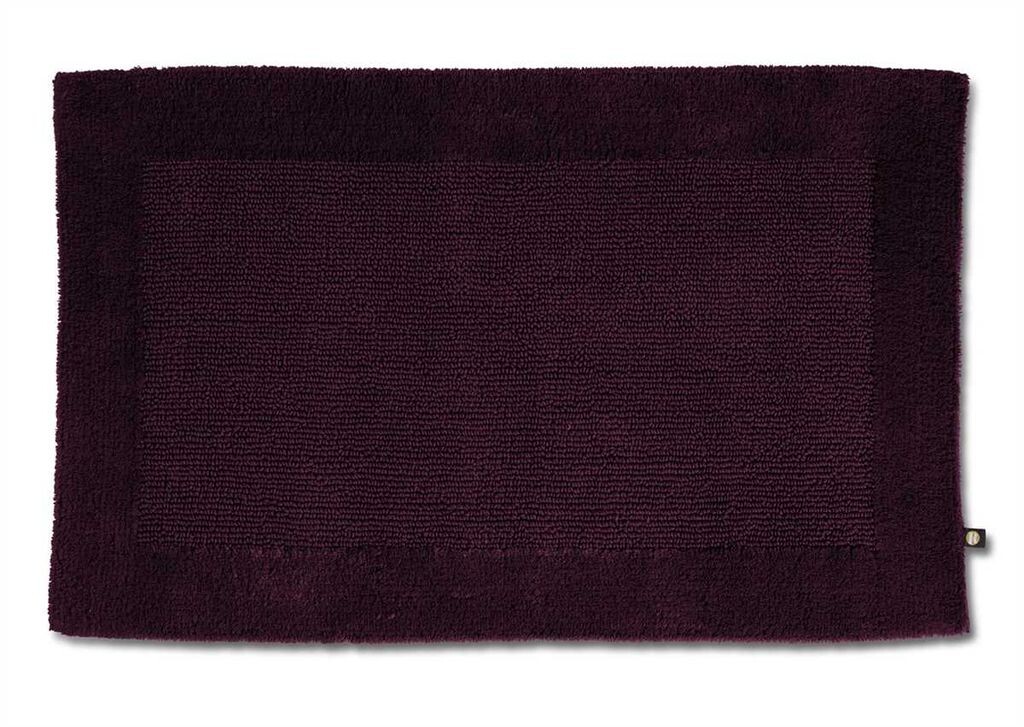 

Коврик для ванной Rhomtuft Prestige квадратный 50 x 75 см цвет ягода, красный