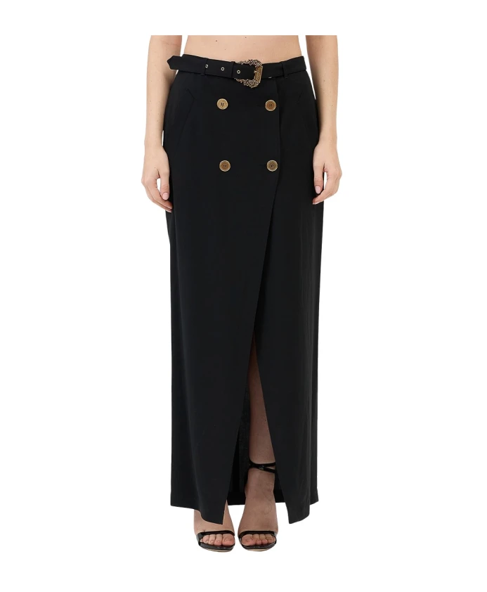 

Длинная юбка Versace Jeans Couture, черный