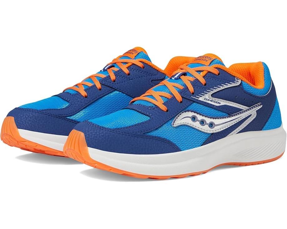 

Кроссовки Saucony Kids Cohesion KDZ Sneakers, цвет Blue/Orange