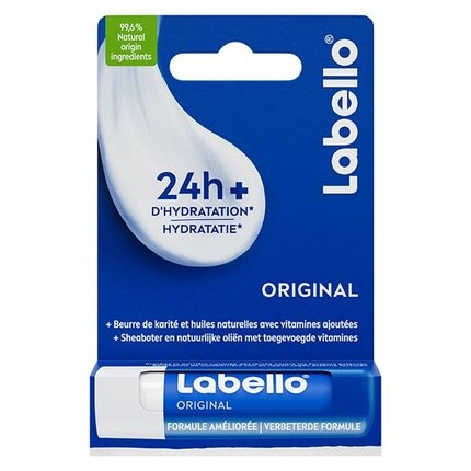 

NIVEA Labello Original Бальзам для губ 5,5 мл, обогащенный натуральными маслами и кремовой текстурой