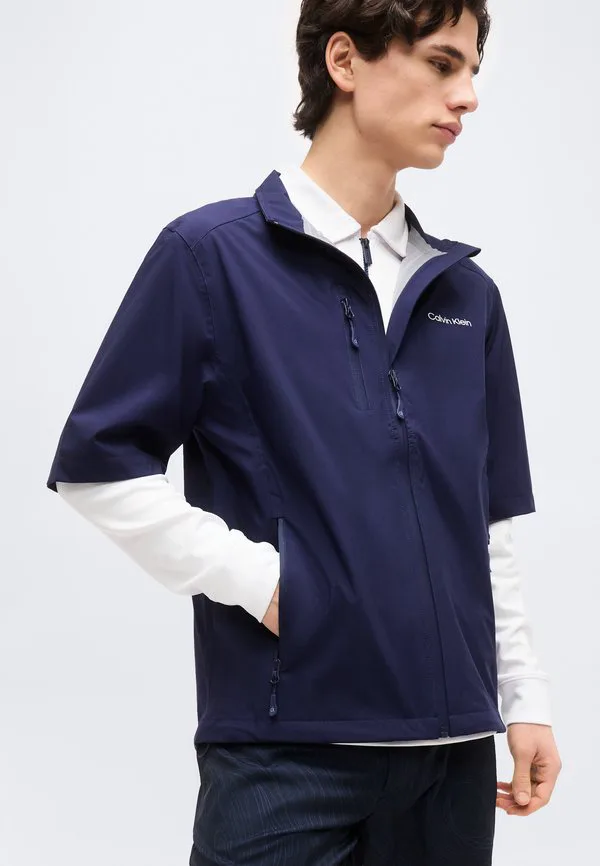 Куртка acres с коротким рукавом, водонепроницаемая, для активного отдыха. Calvin Klein Golf, Navy — фото 4