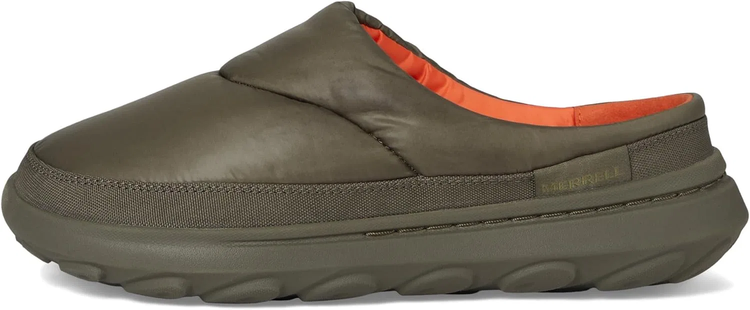 Тапочки стеганые Merrell, оливковый — фото 4