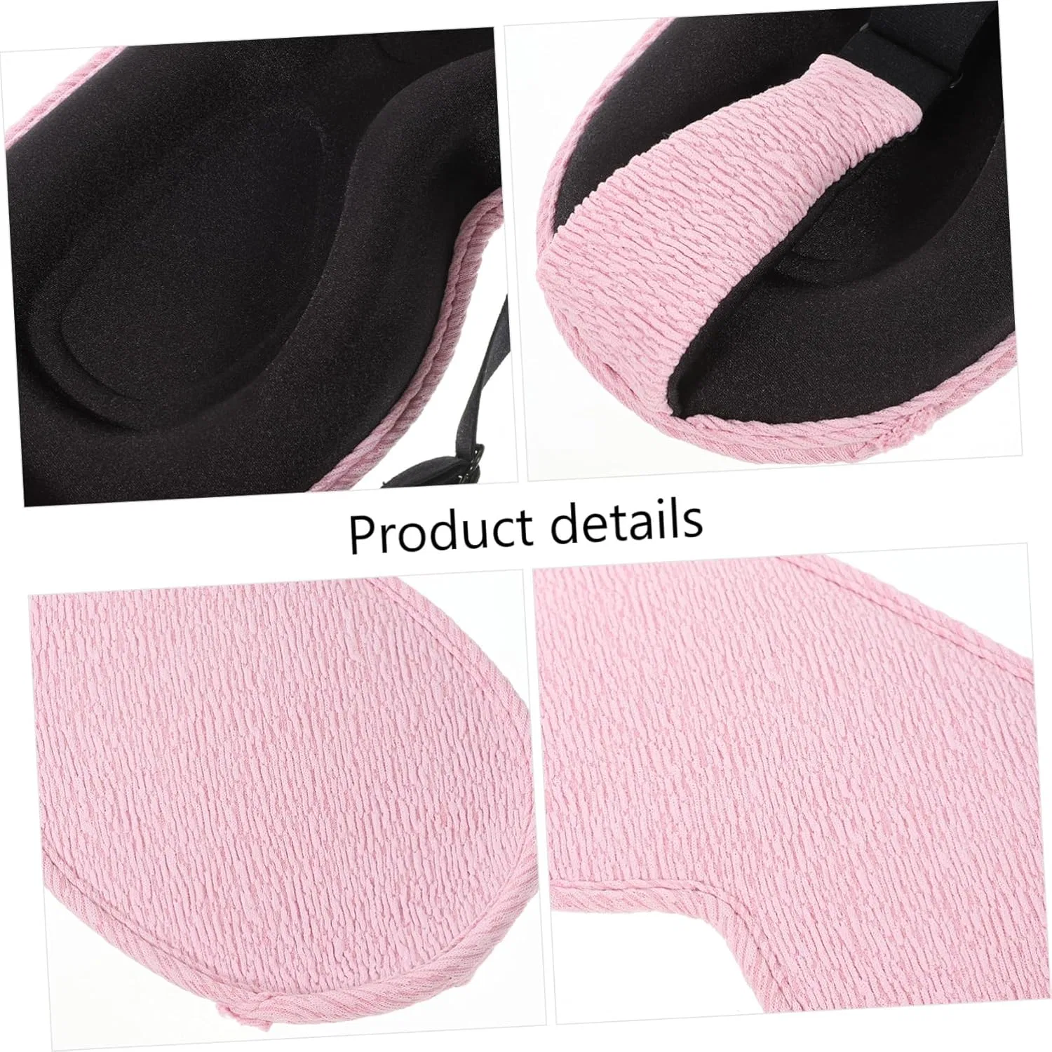 Маска для лица OATIPHO — Для сна из хлопка с затемнением , Pink — фото 3