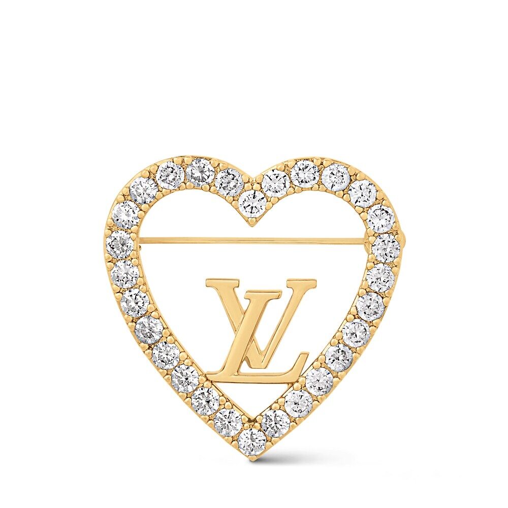 

Моя брошь LV Love Louis Vuitton, золотой