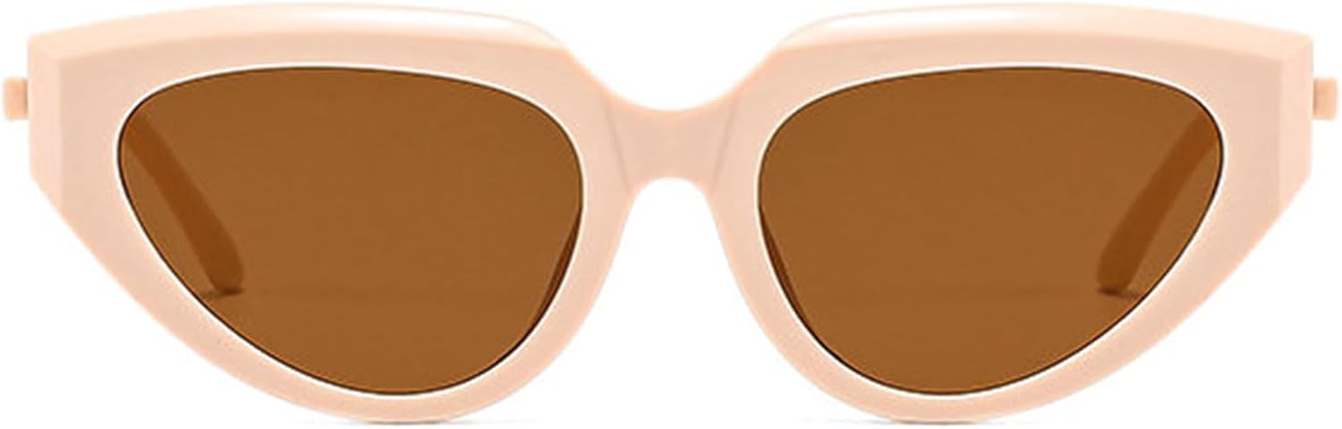 

Винтажные солнцезащитные очки «кошачий глаз» для женщин, маленькая оправа, ретро-очки с защитой от УФ-излучения UV400, модные и стильные очки в уличном стиле helena, C7