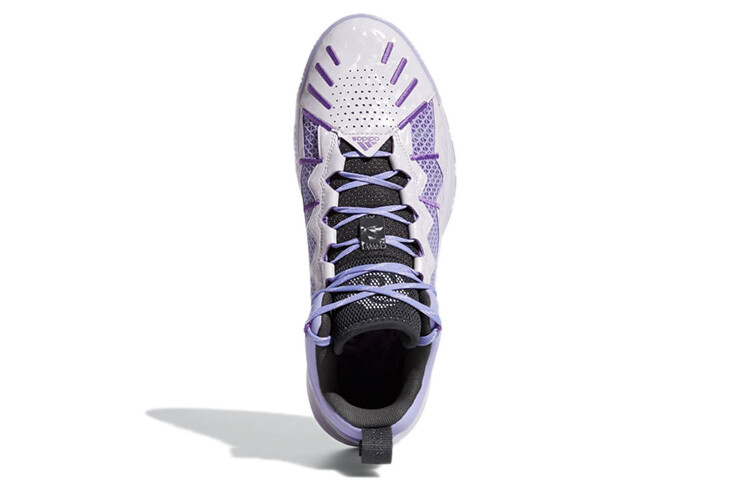 Кроссовки баскетбольные Adidas D Rose Son Of Chi Active мужские, фиолетовый — фото 4