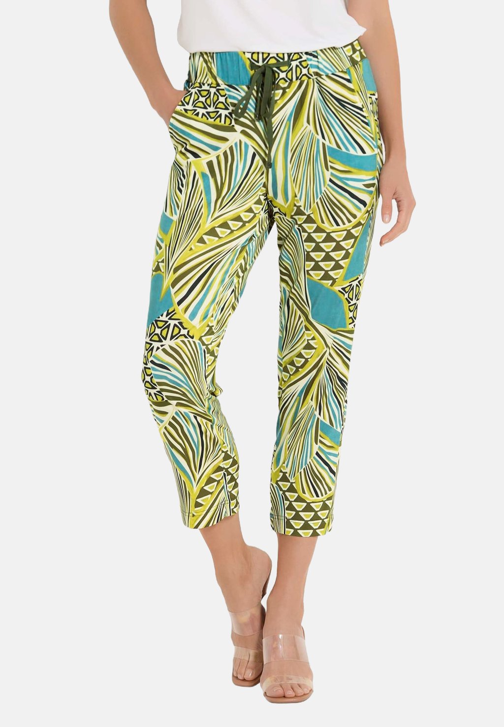 

Брюки FARBIGE GRAFISCHEM PRINT MADELEINE, мультиколор