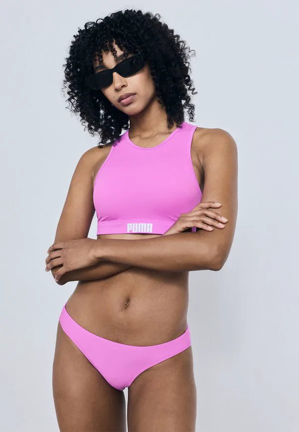 

Плавки для плавания бразильские бикини для женщин Puma, Electric Orchid, Фиолетовый, Плавки для плавания бразильские бикини для женщин Puma, Electric Orchid