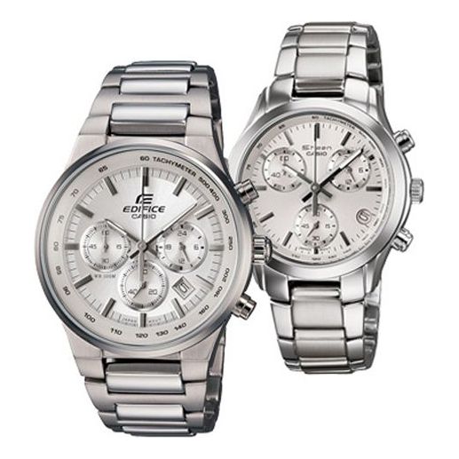 

Часы CASIO General EDIFICE & SHEEN Japan / South Korea Fashion Couple White Analog, белый
