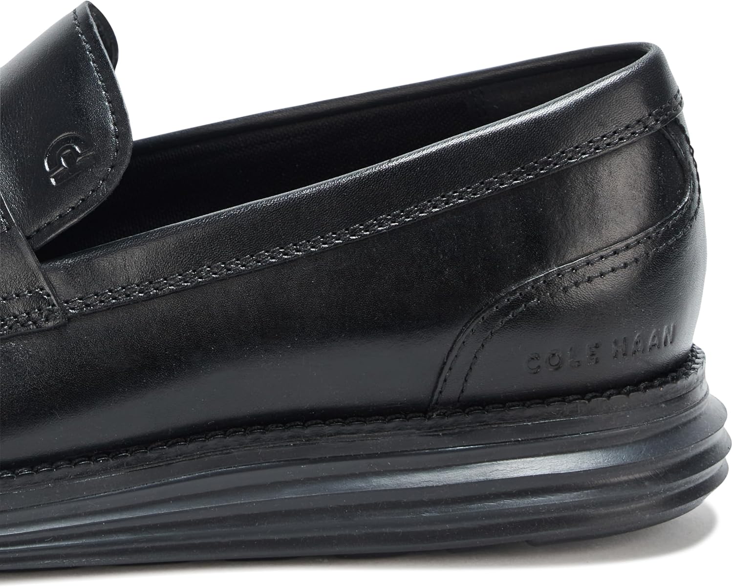 Мужские лоферы Cole Haan Originalgrand Meridian с кисточками, черный — фото 4