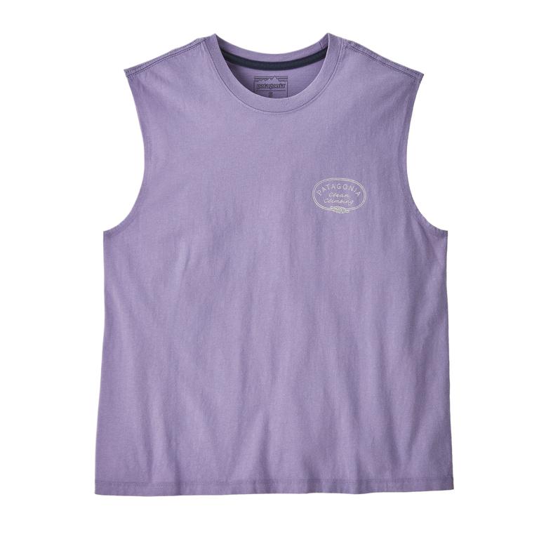 

Футболка Clean Climb женская Patagonia, фиолетовый