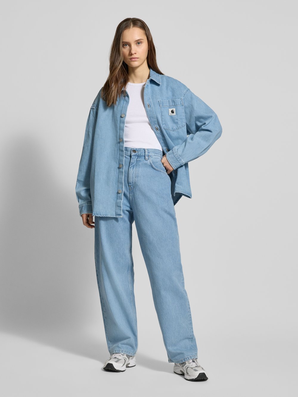 

Широкие джинсы с 5 карманами, модель «Брэндон» Carhartt Work In Progress