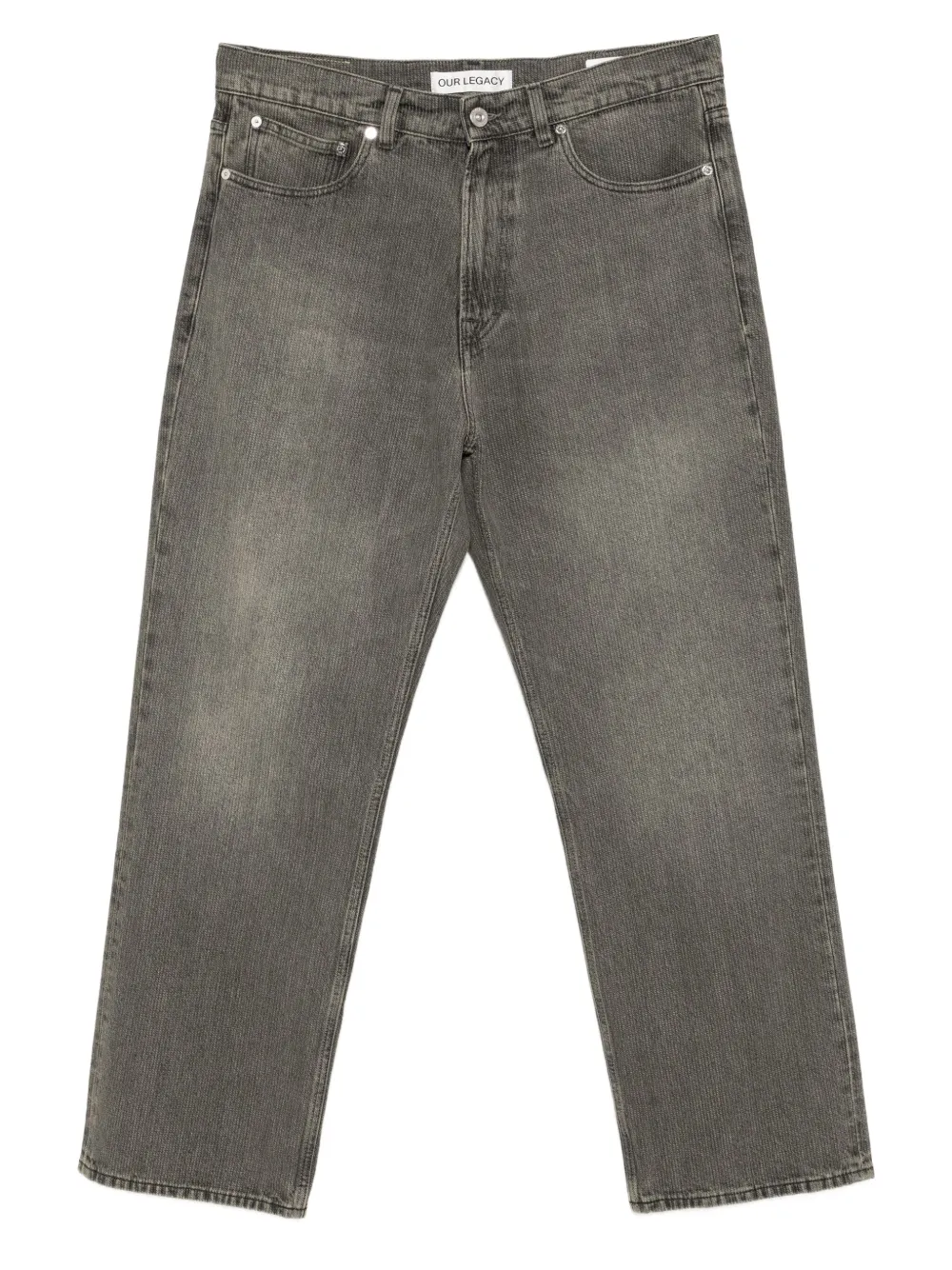 

Прямые джинсы Third Cut Our Legacy, серый