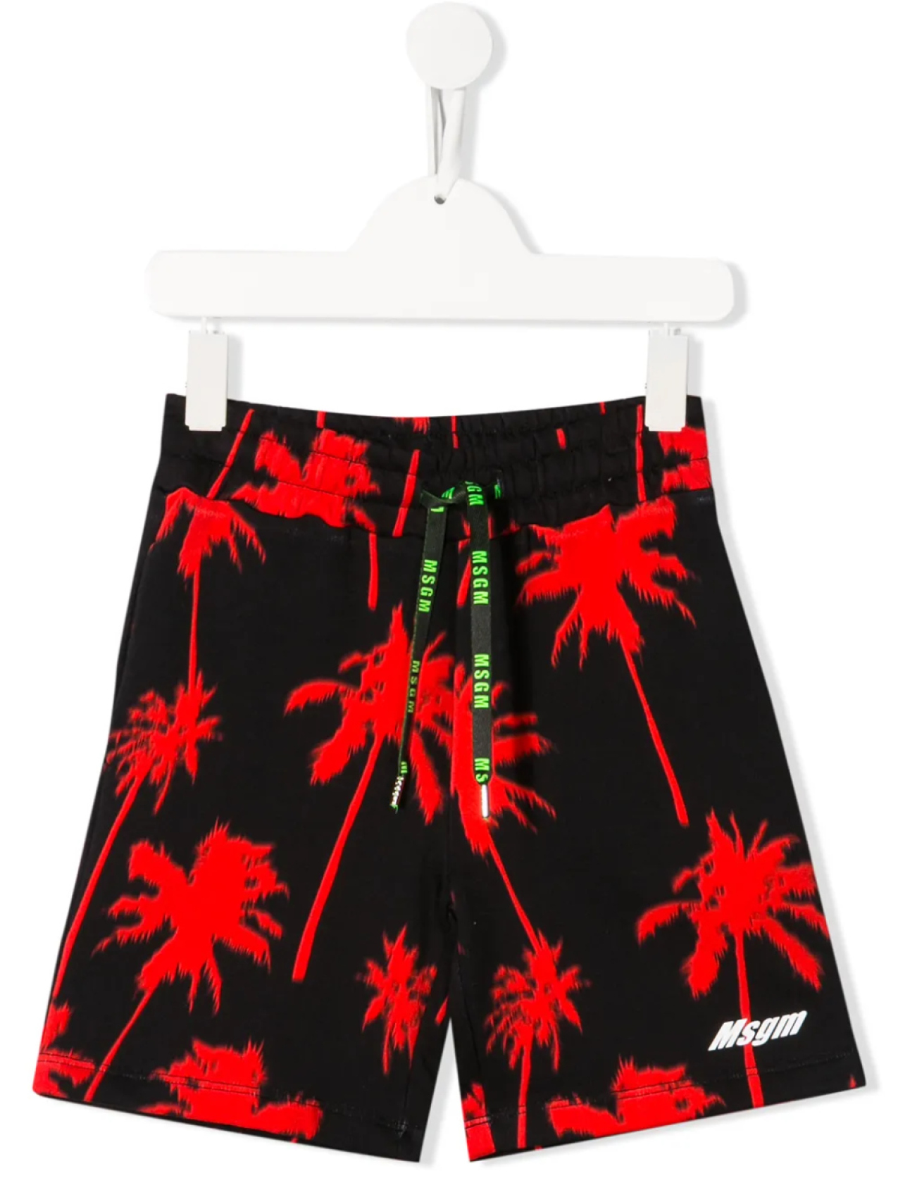 

Шорты с принтом MSGM Kids, черный