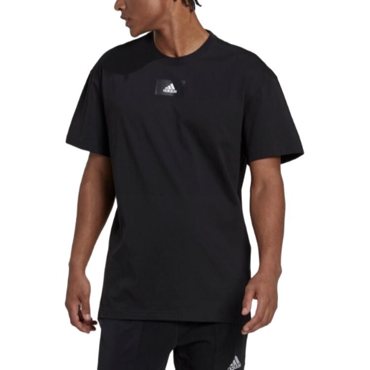 

Футболка мужская черная Adidas, черный