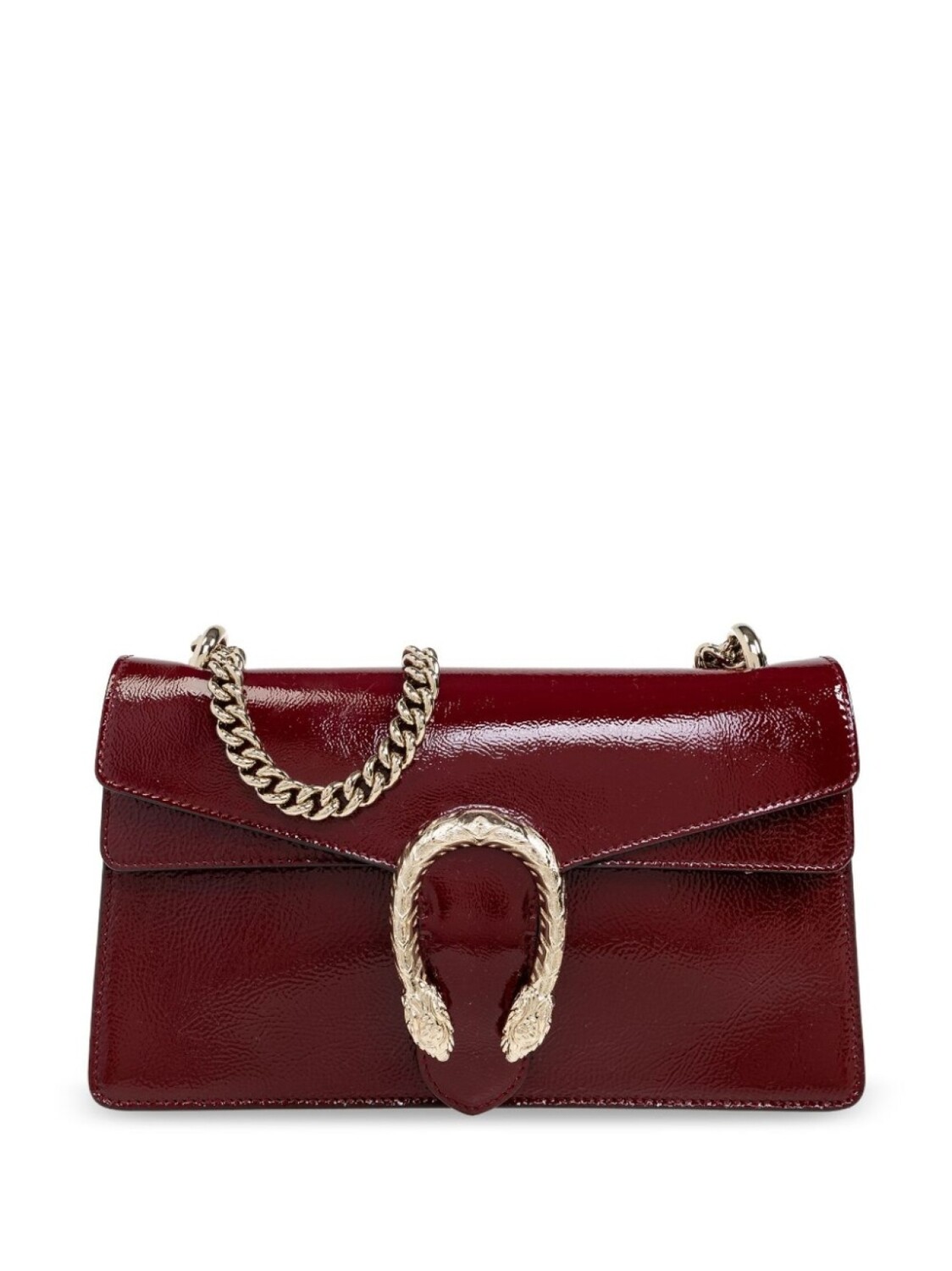 

Маленькая кожаная сумка Gucci Dionysus, красный