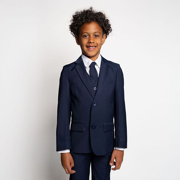 Детский костюм Knox 5-piece slim fit Suit The Boyz, Navy — фото 2