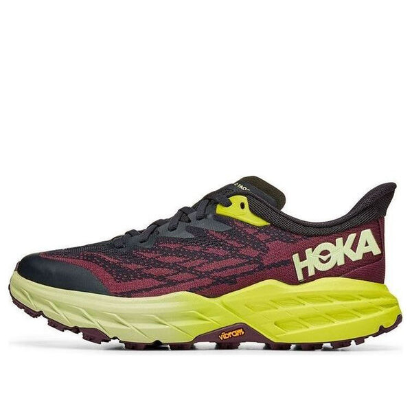 Кроссовки speedgoat 5 'blue graphite evening primrose' Hoka One One, синий
