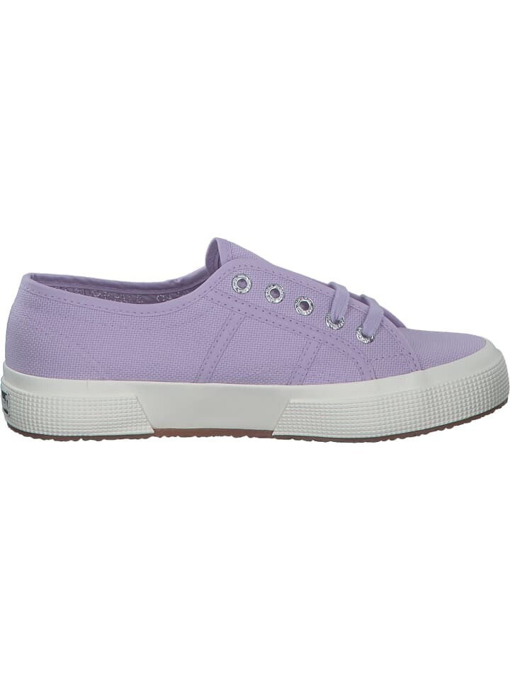 Кроссовки на шнуровке Superga, цвет villet lilla — фото 3