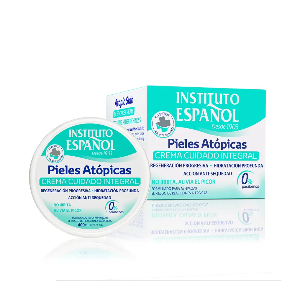 

Крем для тела Pieles atópicas crema cuidado integral Instituto Español, 400 мл.