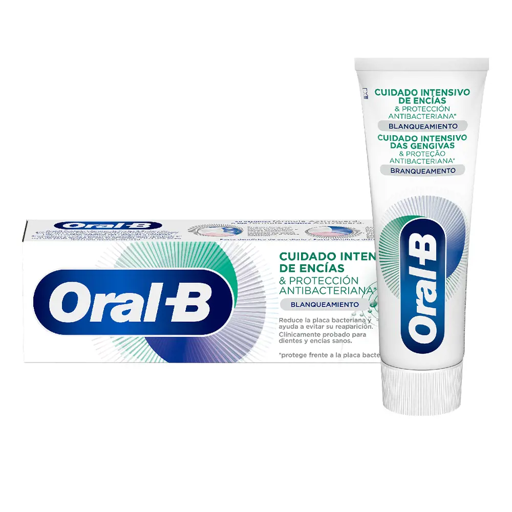 

Зубная паста Encias cuidado intensivo blanqueamiento pasta dentífrica Oral-B, 75 мл.