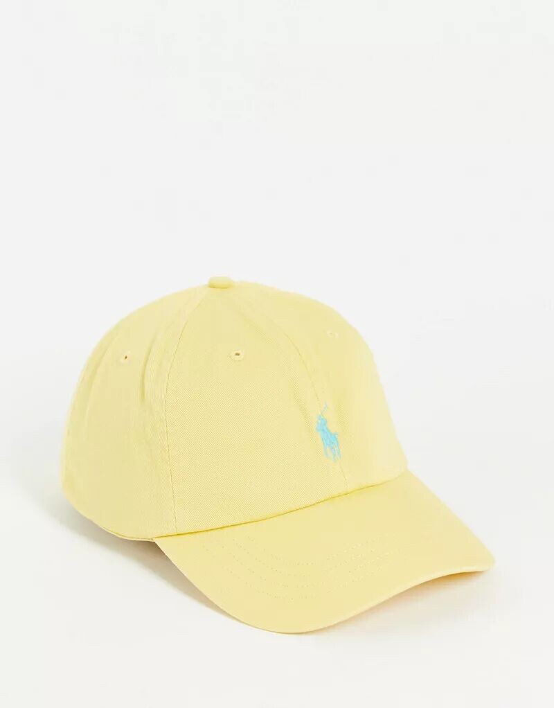 

Желтая кепка с логотипом Polo Ralph Lauren