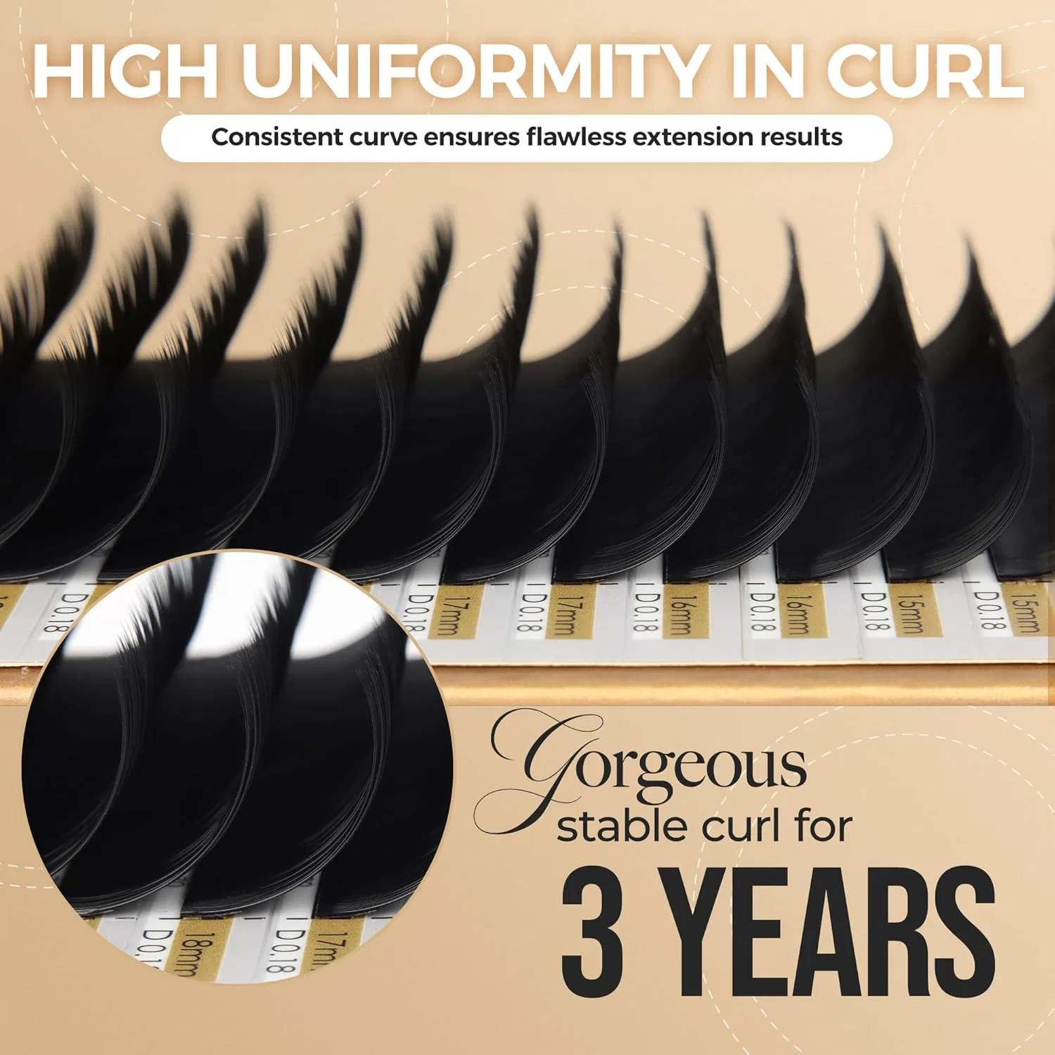 Накладные ресницы «Faux Mink Semi-permanent Eyelash Extensions» от Lashview Lashview — фото 3