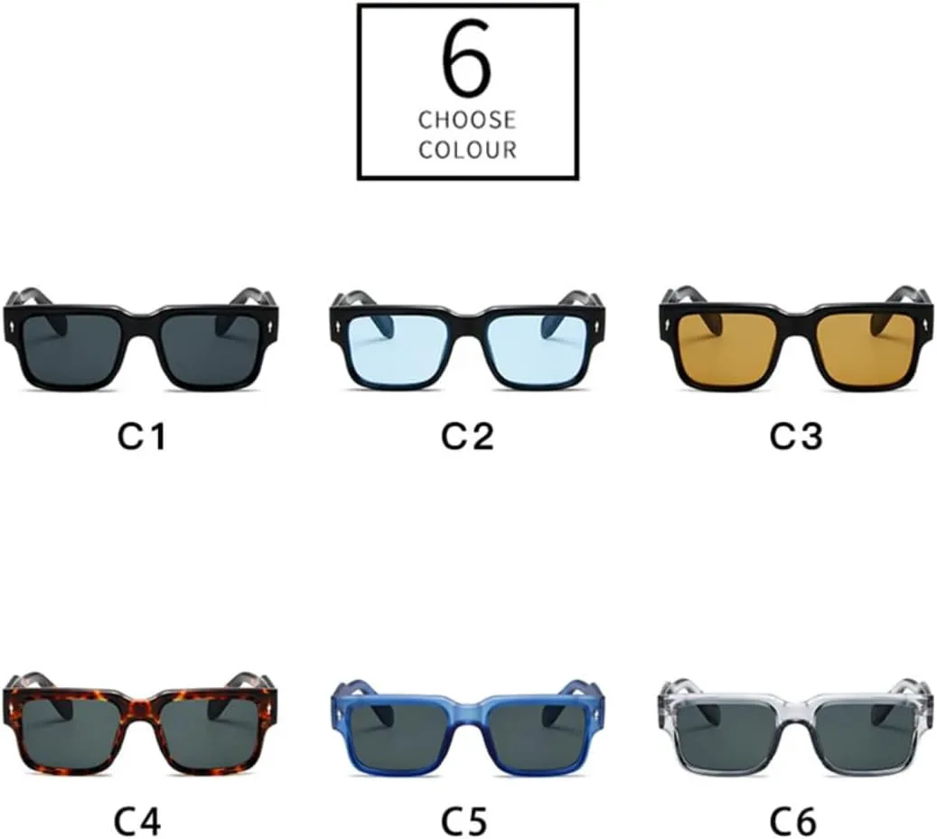 

Солнцезащитные очки с защитой UV400 | Заклепки, леопардовый принт, черный | для женщин и мужчин, для занятий спортом на открытом воздухе и вождения DSVIGF, Black Tea