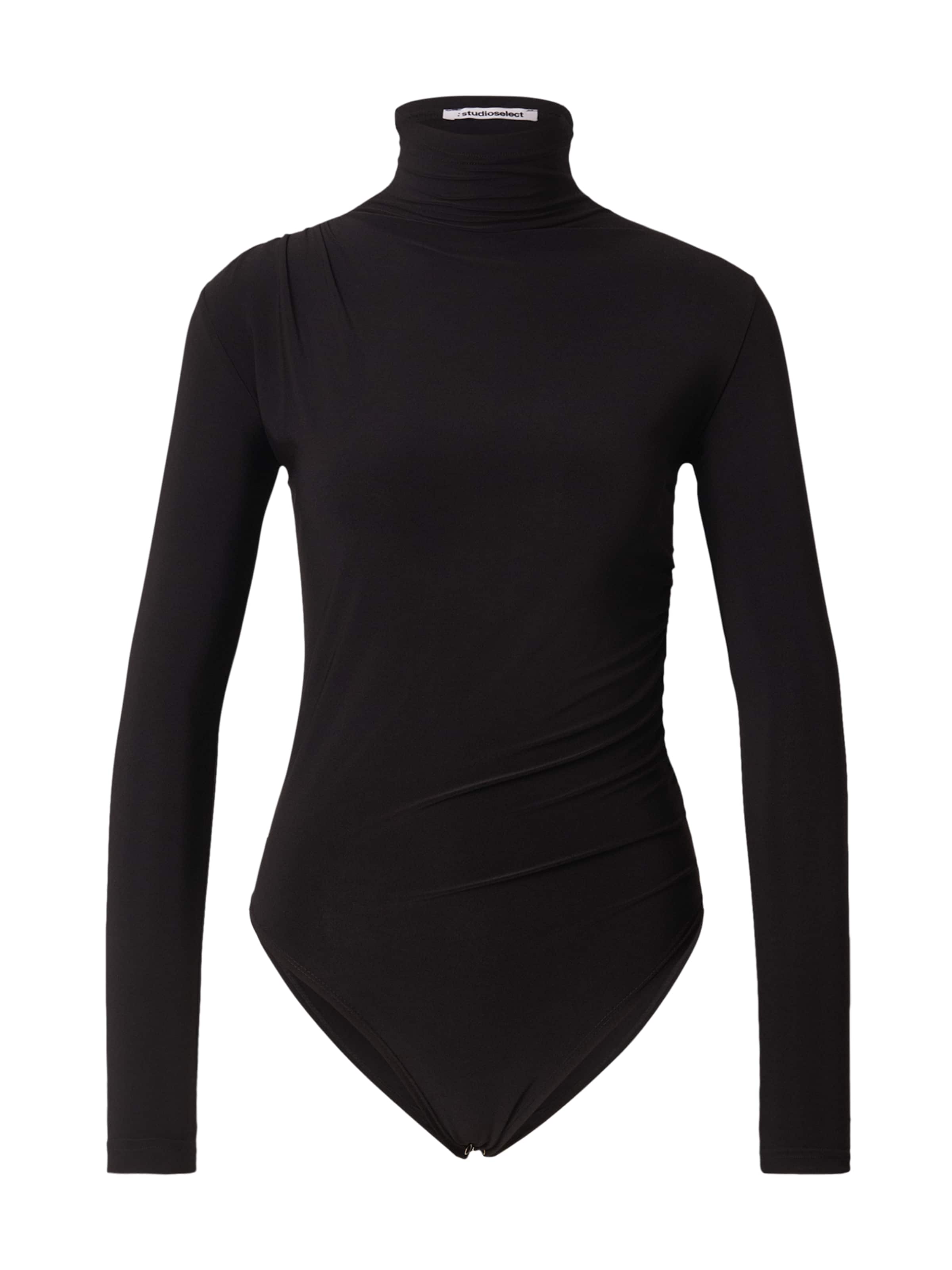 

Studioselect Боди-рубашка 'Janine' в черном цвете