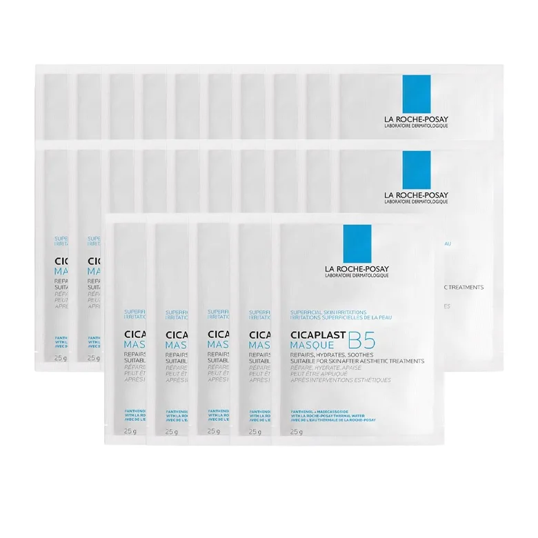 Маска для лица La Roche-Posay — Увлажняющая и восстанавливающая LIFUQUAN B5, 25 Pcs-Classic Version