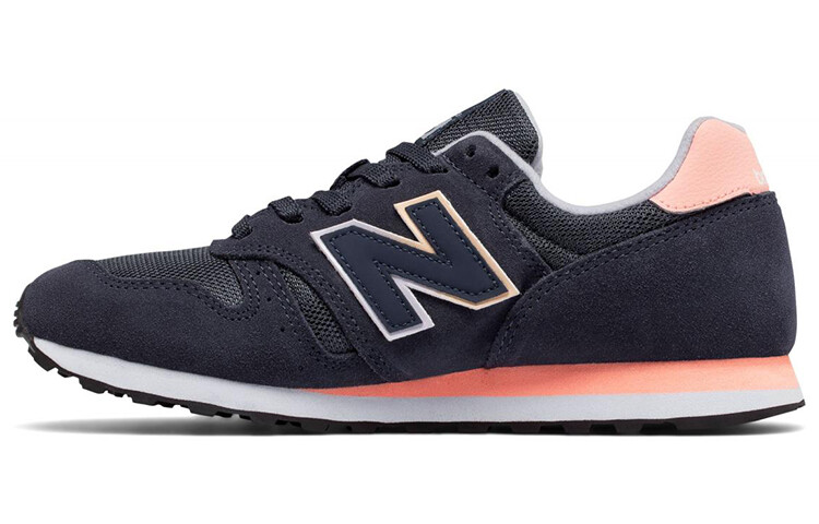 

Кроссовки женские NB 373 с низким верхом, темно-синие/розовые/белые New Balance