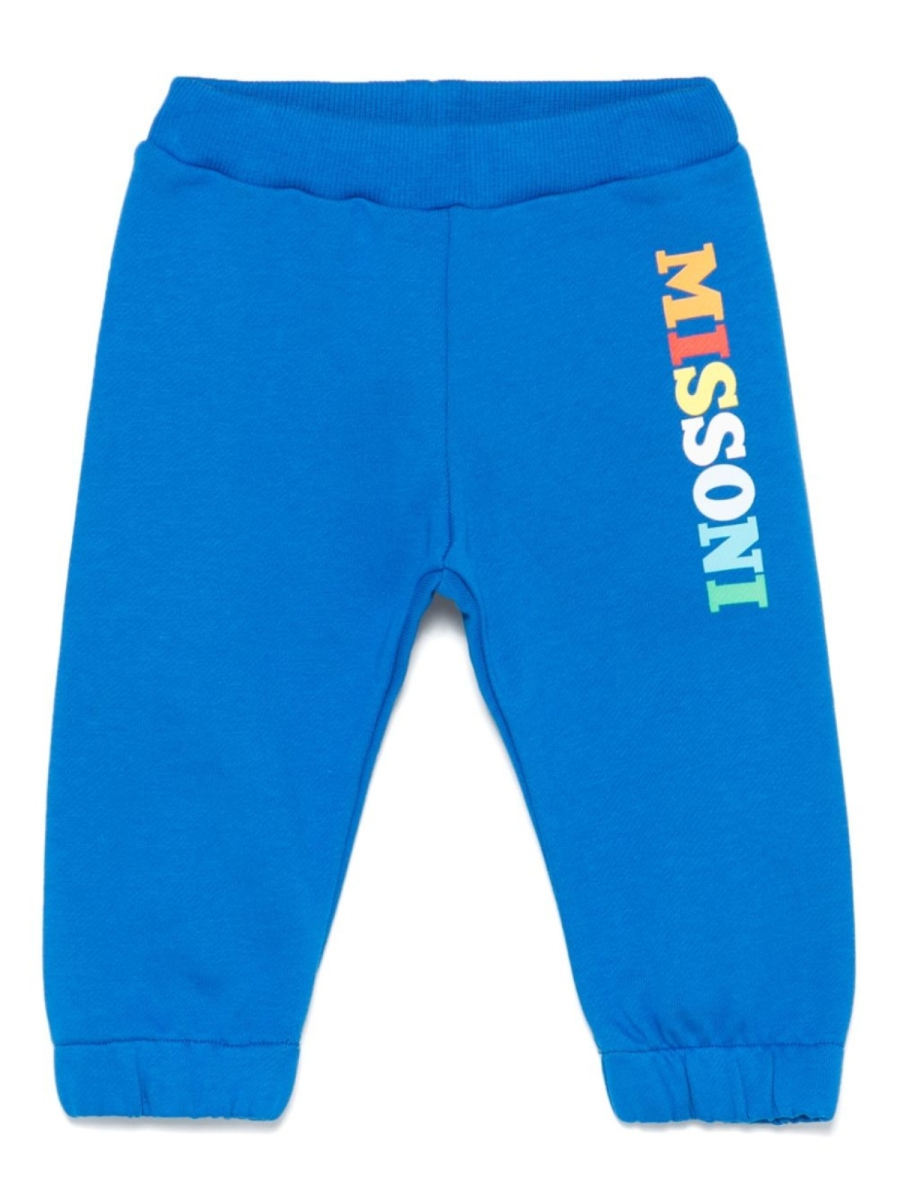

Missoni Kids спортивные брюки с логотипом, синий