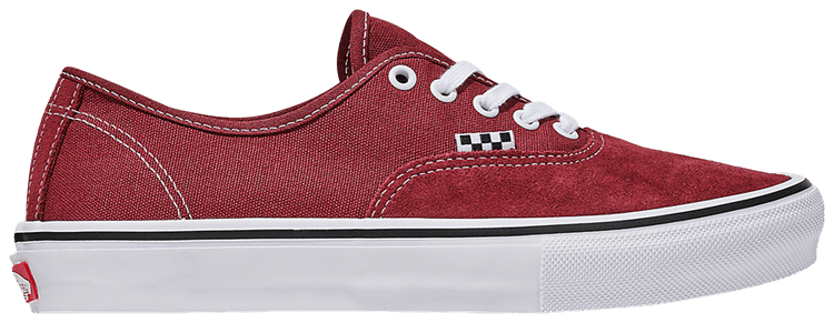 

Кроссовки Vans Skate Authentic 'Burgundy', красный