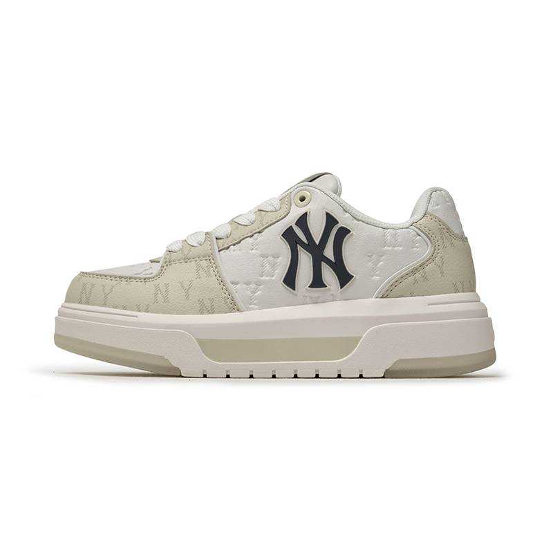 

MLB Кроссовки New York Yankees Synthetic Leather Low top Unisex Ivory White