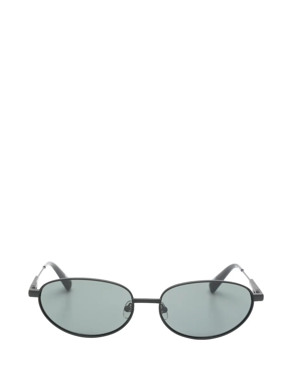 

Солнцезащитные очки овальной формы X Linda Farrow Jacquemus, черный