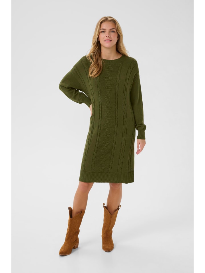 

Платье CRDela свободного кроя цвета Rifle Green Cream