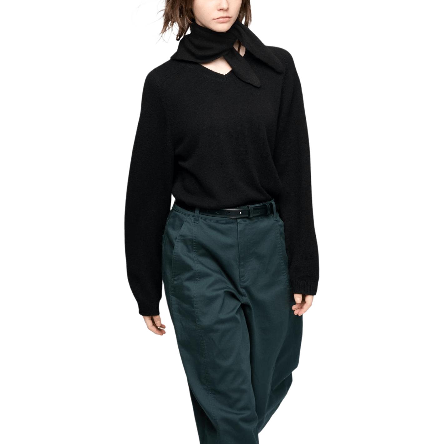 

Свитер Clare Waight Keller C Collection FW25 женский UNIQLO, черный