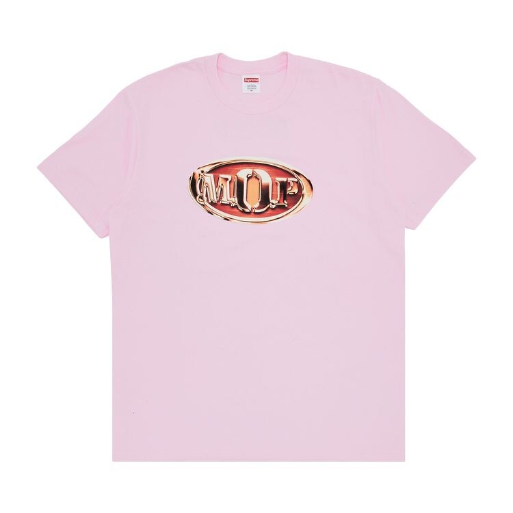 

Футболка Supreme M.O.P. Tee Light Pink, розовый