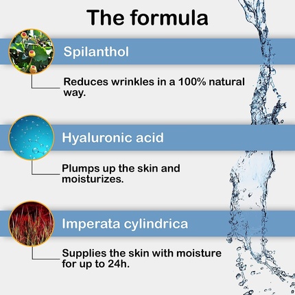 Сыворотка Biotulin — Supreme Skin Gel против морщин с гиалуроновой кислотой и антивозрастными ингредиентами, 15 мл — фото 2
