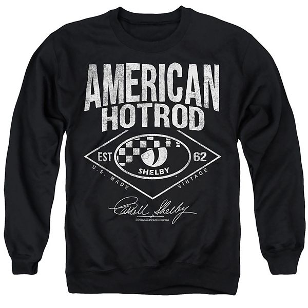 

Мужской свитшот с принтом Carroll Shelby Hotrod Licensed Character