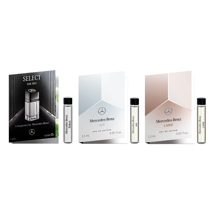 

Mercedes Benz Star Selection мужской/Active Men's/Air, Land, And Sea Men's парфюмерный набор пробников туалетной воды 1,5 мл*3 Mercedes-Benz