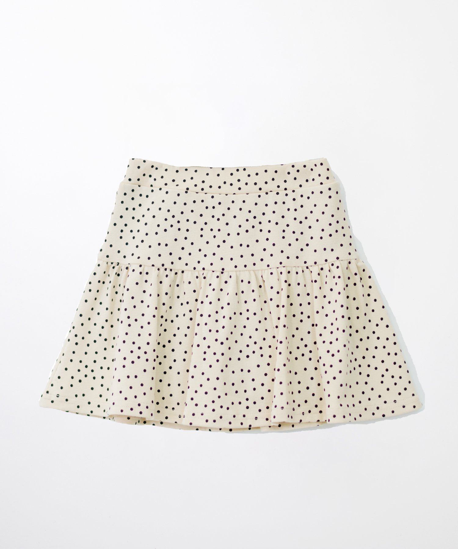 Юбка Юбки длиной до локтя с принтом по всей поверхности Ever Closet, F-Beige (Polka Dot Pattern) — фото 4