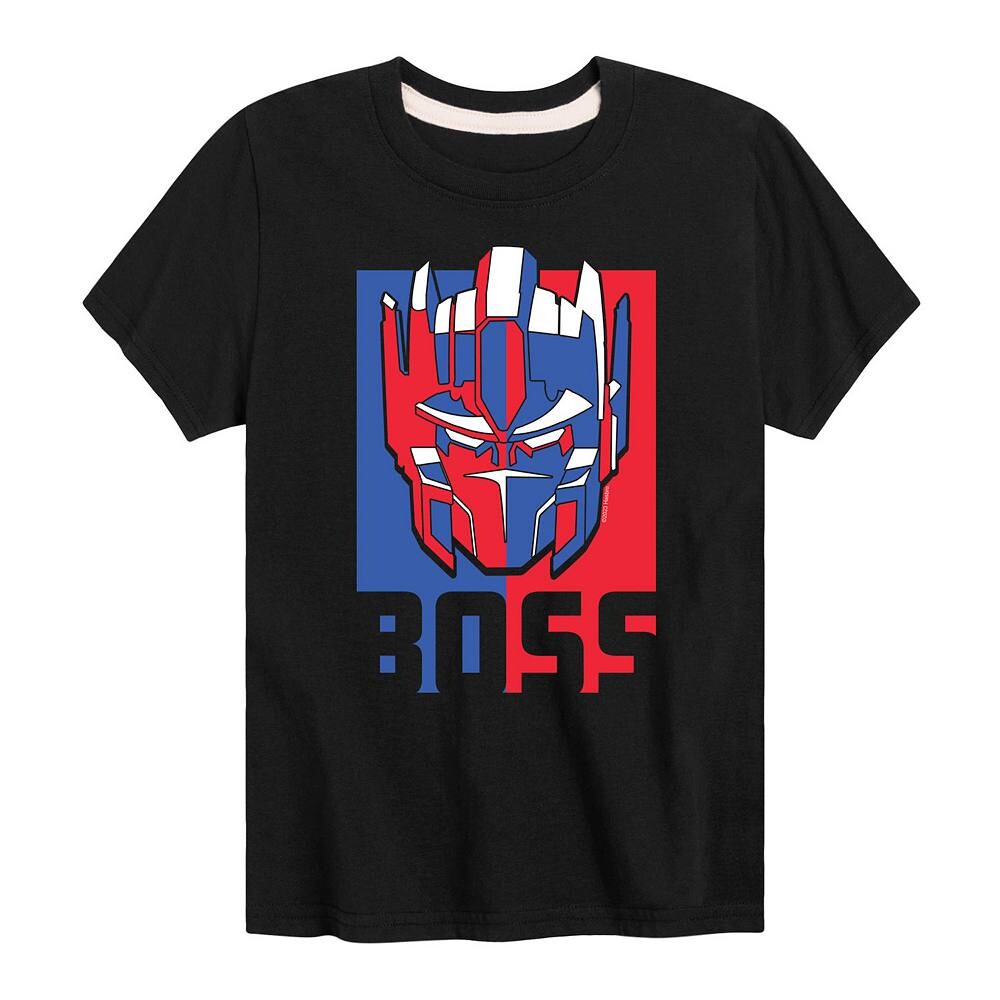 

Футболка с рисунком Transformers Boss для мальчиков 8–20 лет Licensed Character, черный