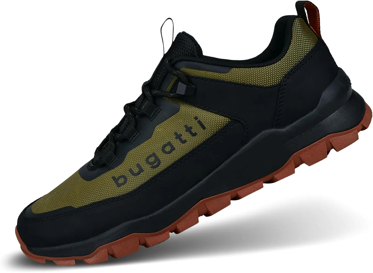 Мужские кроссовки Bugatti, мужские кроссовки на шнуровке, Dark Green
