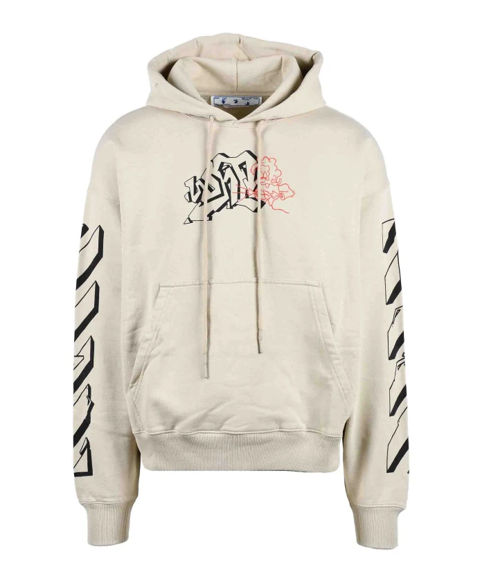 

Толстовки Off White, бежевый